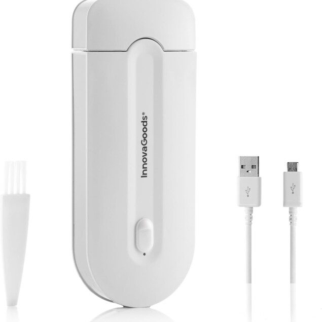 Mini rasoir rechargeable avec lumière LED : pour une épilation précise des zones délicates à la maison