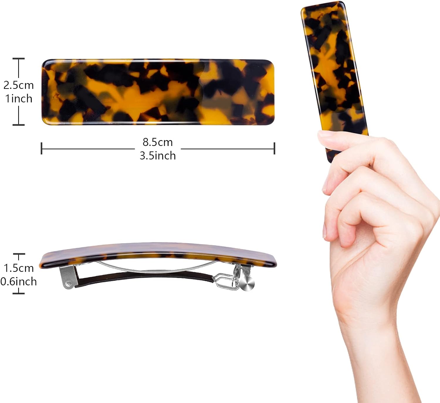 Barrettes cheveux vintage : élégance et praticité pour femmes et filles – Image 2