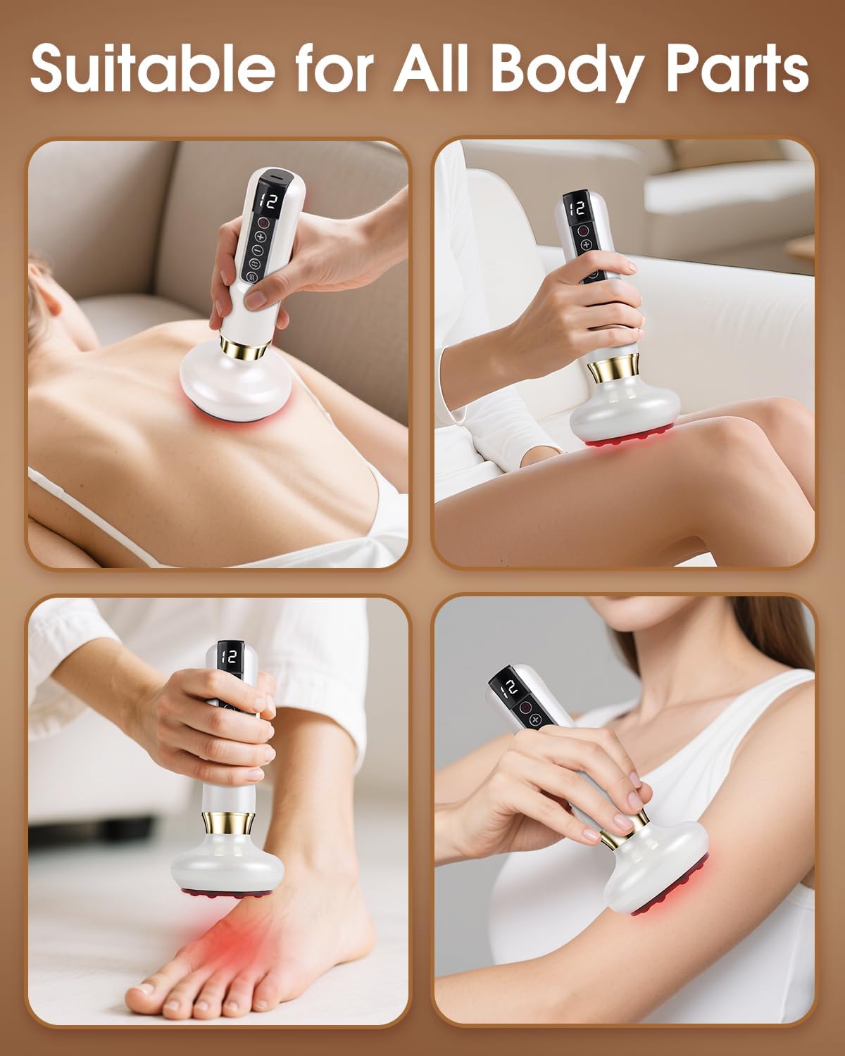 Appareil anti cellulite : masseur 12 vitesses pour un corps raffermi et sans douleurs – Image 5