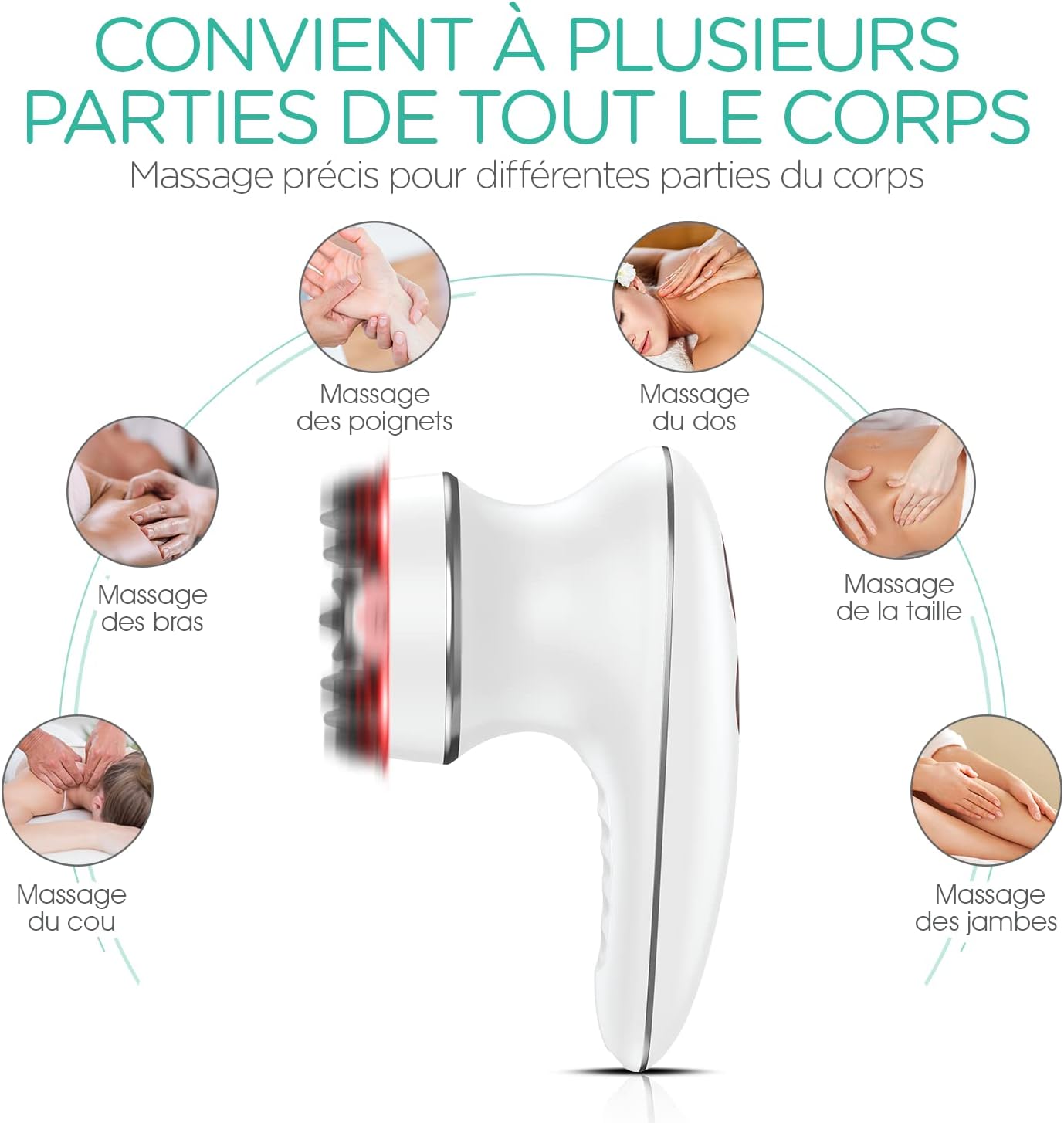 Appareil de massage anti-cellulite électrique : bien-être et relaxation pour le corps et le visage – Image 3