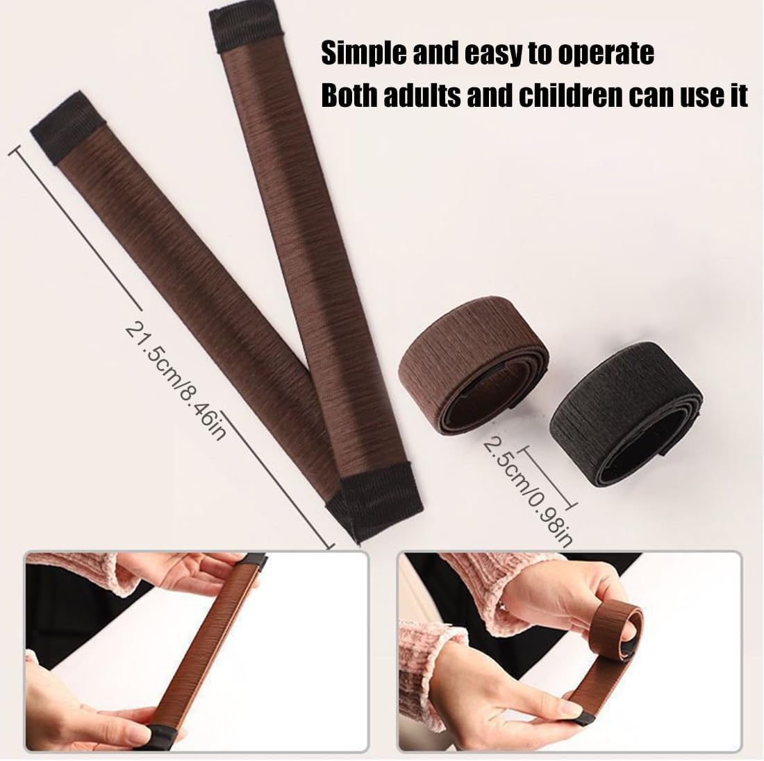 Chignon magique : 2 PCS d'accessoires de coiffure pour créer des coiffures élégantes facilement – Image 2