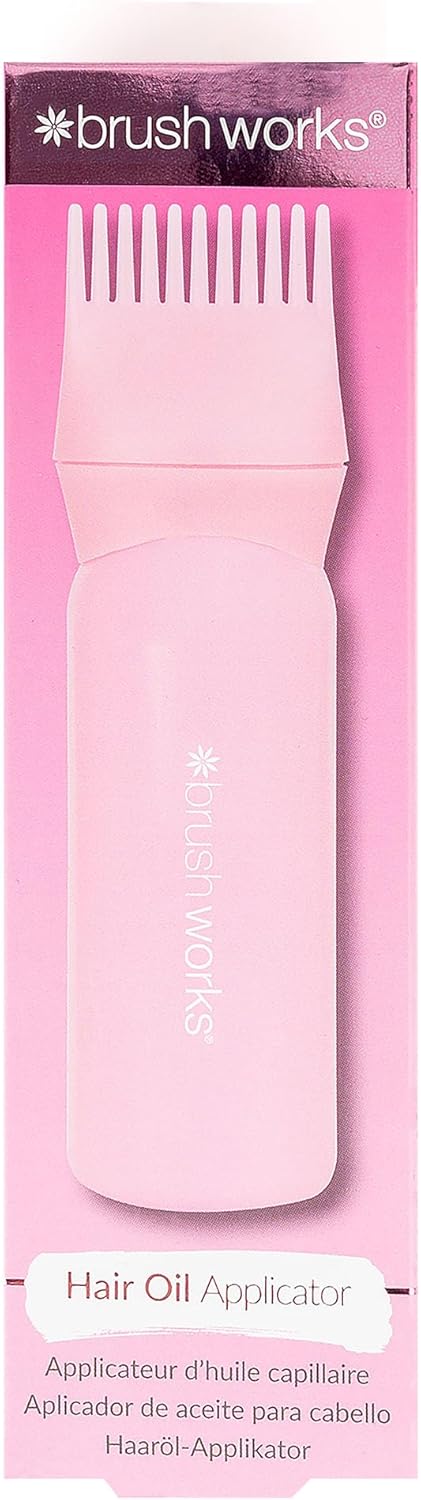 Brushworks : applicateur d'huile capillaire pour des cheveux brillants et sains