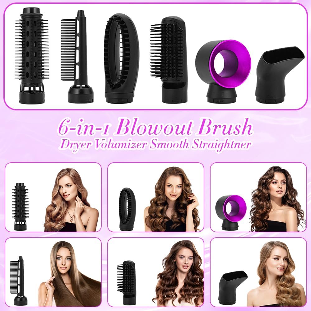 Coiffeur 6 En 1 : Volume, Boucles Et Lissage Parfait – Image 6