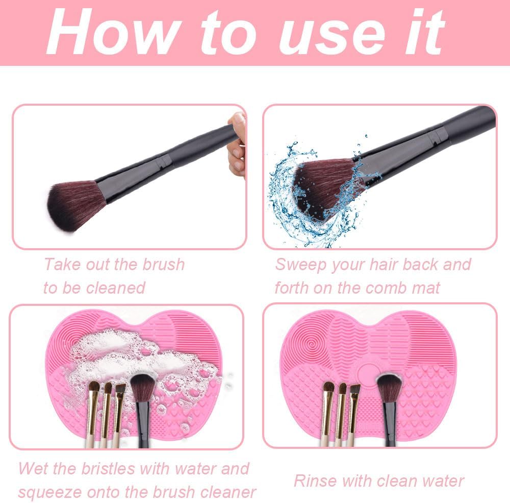 Tapis de nettoyage en silicone : l'outil essentiel pour un maquillage impeccable – Image 6