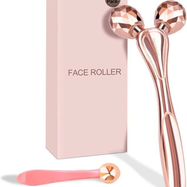 Rouleau de massage visage 3D : un soin anti-âge pour un lifting naturel et un regard éclatant