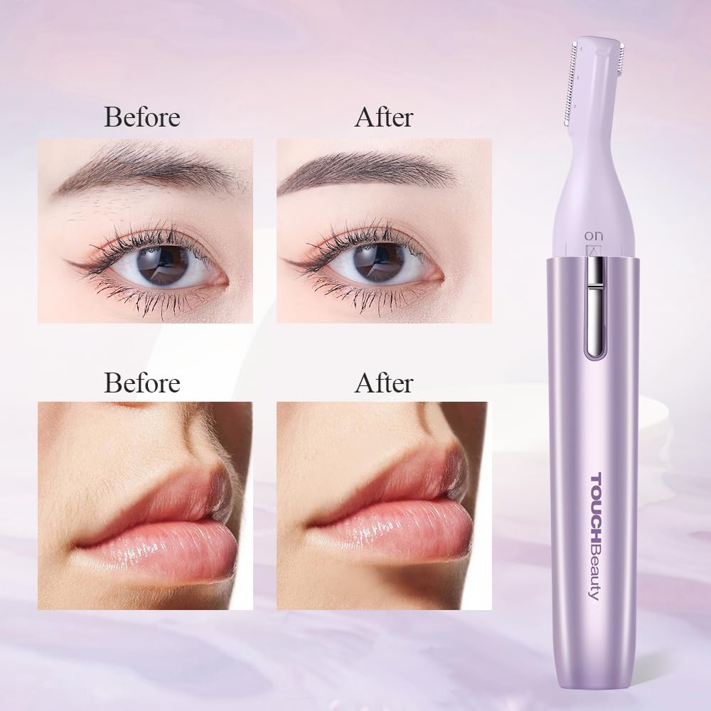 Tondeuse visage et sourcils électrique : l'outil parfait pour les femmes désireuses d'un rasage de précision sans risque de coupure – Image 4