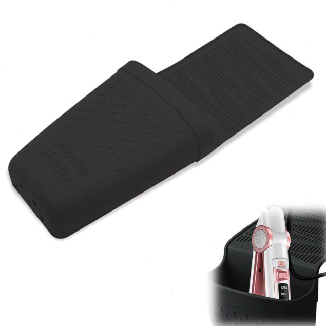 Support en silicone pour fer à lisser : l'organiseur de poche idéal pour les passionnés de coiffure
