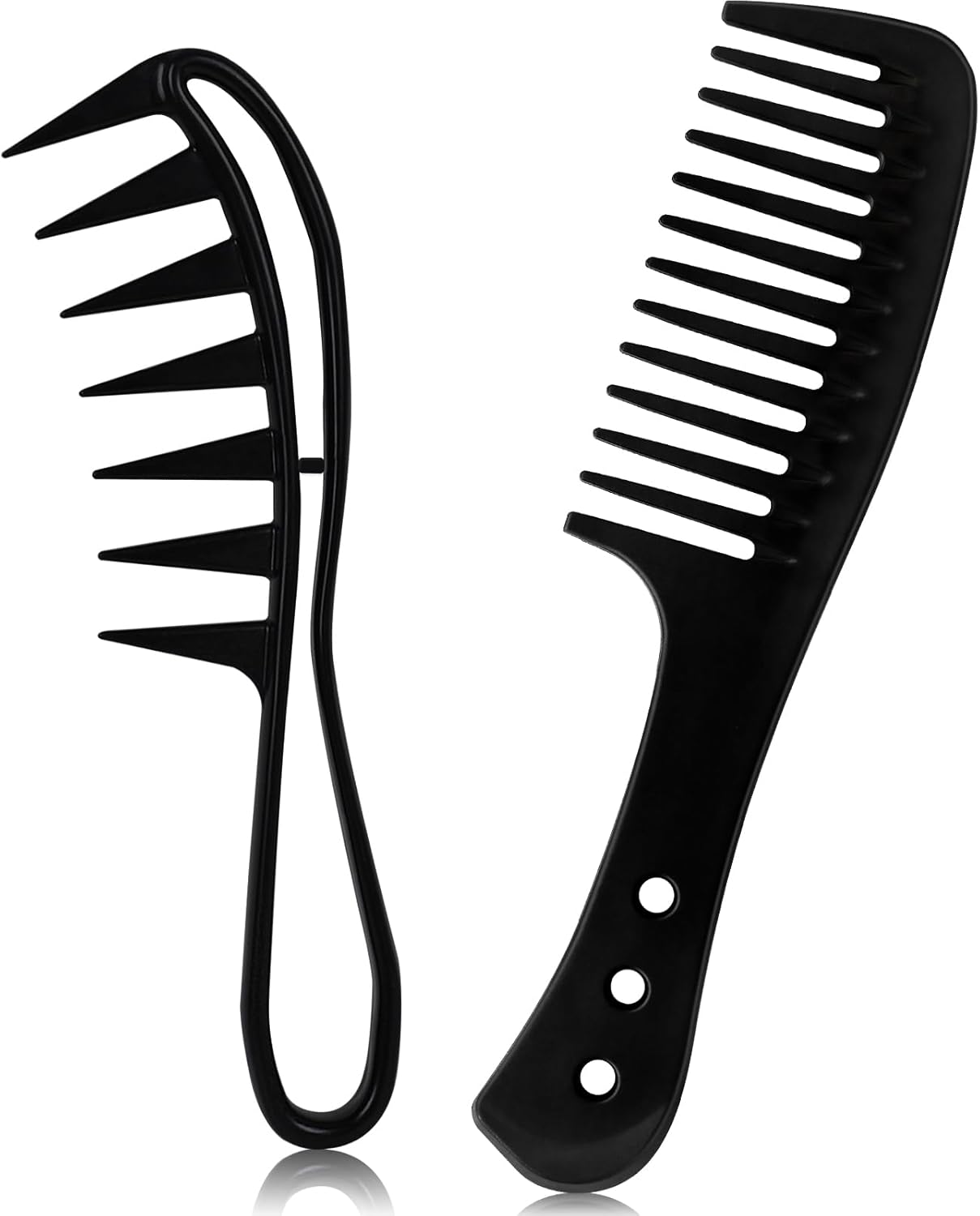Peigne à cheveux en fibre de carbone : l'ensemble idéal pour coiffer des cheveux bouclés et épais