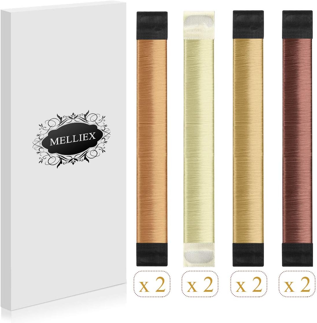 Chignon magique : set de 8 accessoires pour chignon élégant pour filles et femmes Créez des coiffures sophistiquées avec notre kit French twist bun maker en 4 couleurs – Image 7