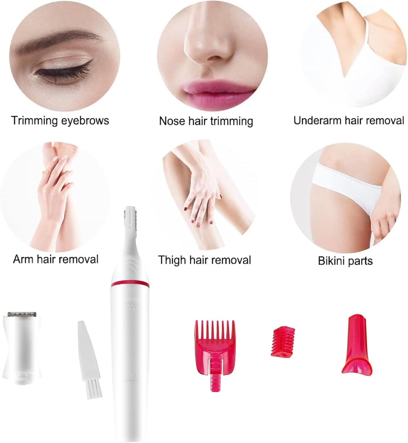 Tondeuse de précision pour sourcils : l’outil idéal pour femmes en quête d’une épilation parfaite et rapide – Image 4