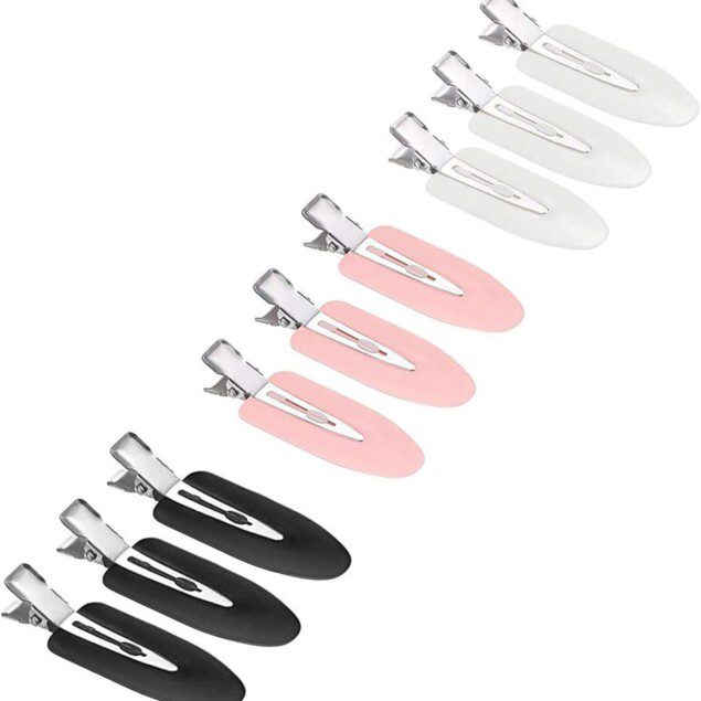 Pinces à cheveux sans courbure : l'outil idéal pour une coiffure élégante et sans plis   Découvrez notre set de 9 pinces à épingles, parfait pour les coiffures avec bangs et waves, offrant à toutes les passionnées de coiffure un maintien impeccable et un style raffiné.
