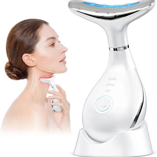 Appareil anti-rides : le masseur électrique idéal pour un lifting naturel du visage Découvrez les bienfaits du massage facial avec 3 modes et technologie LED pour raffermir votre peau et réduire les signes de l’âge