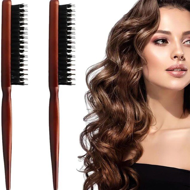 Brosse à cheveux en poils de sanglier : l'outil indispensable pour coiffer et boucler vos cheveux avec élégance