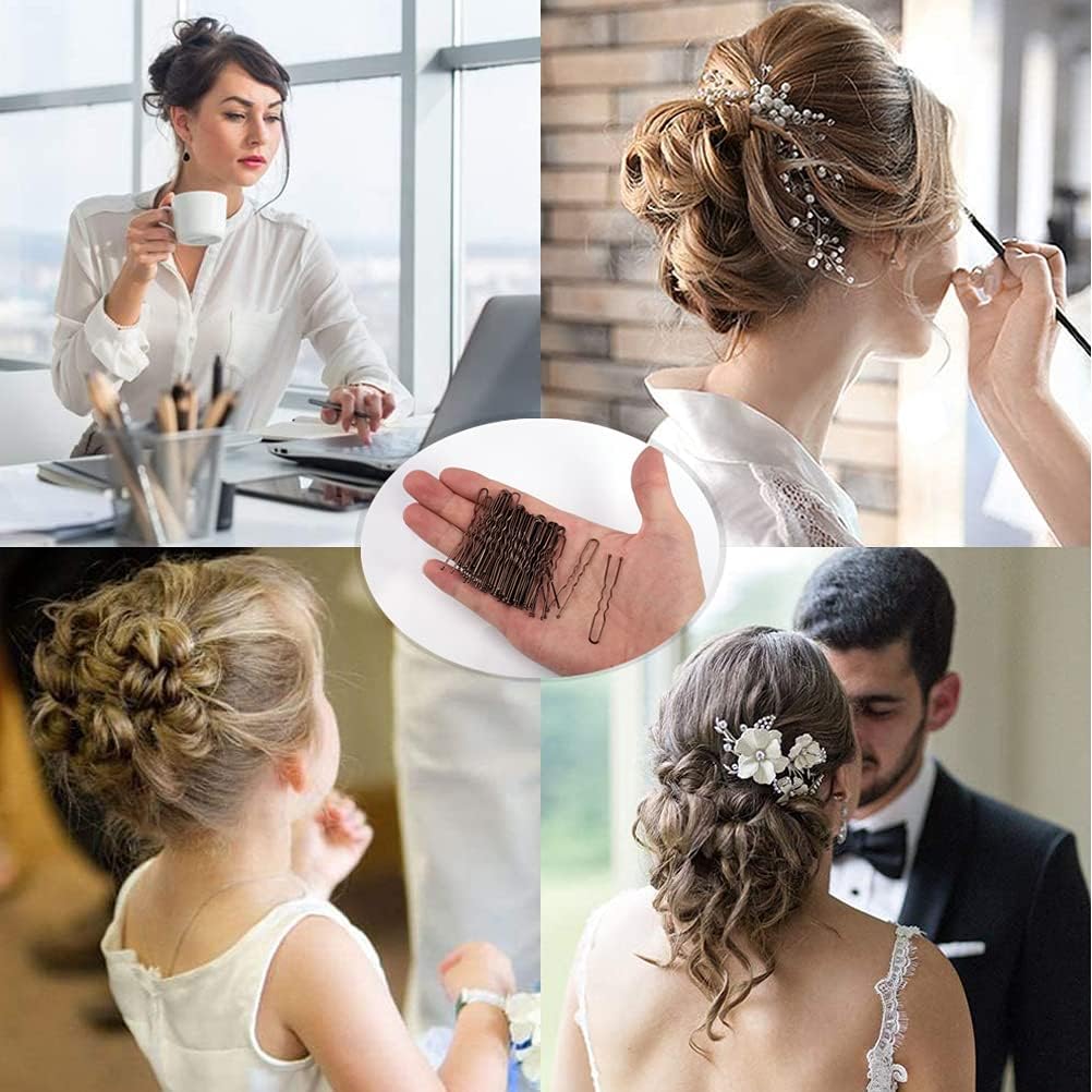 Pince chignon : 200 pièces d'épingles à cheveux pour un coiffage impeccable à la maison ou au salon – Image 7