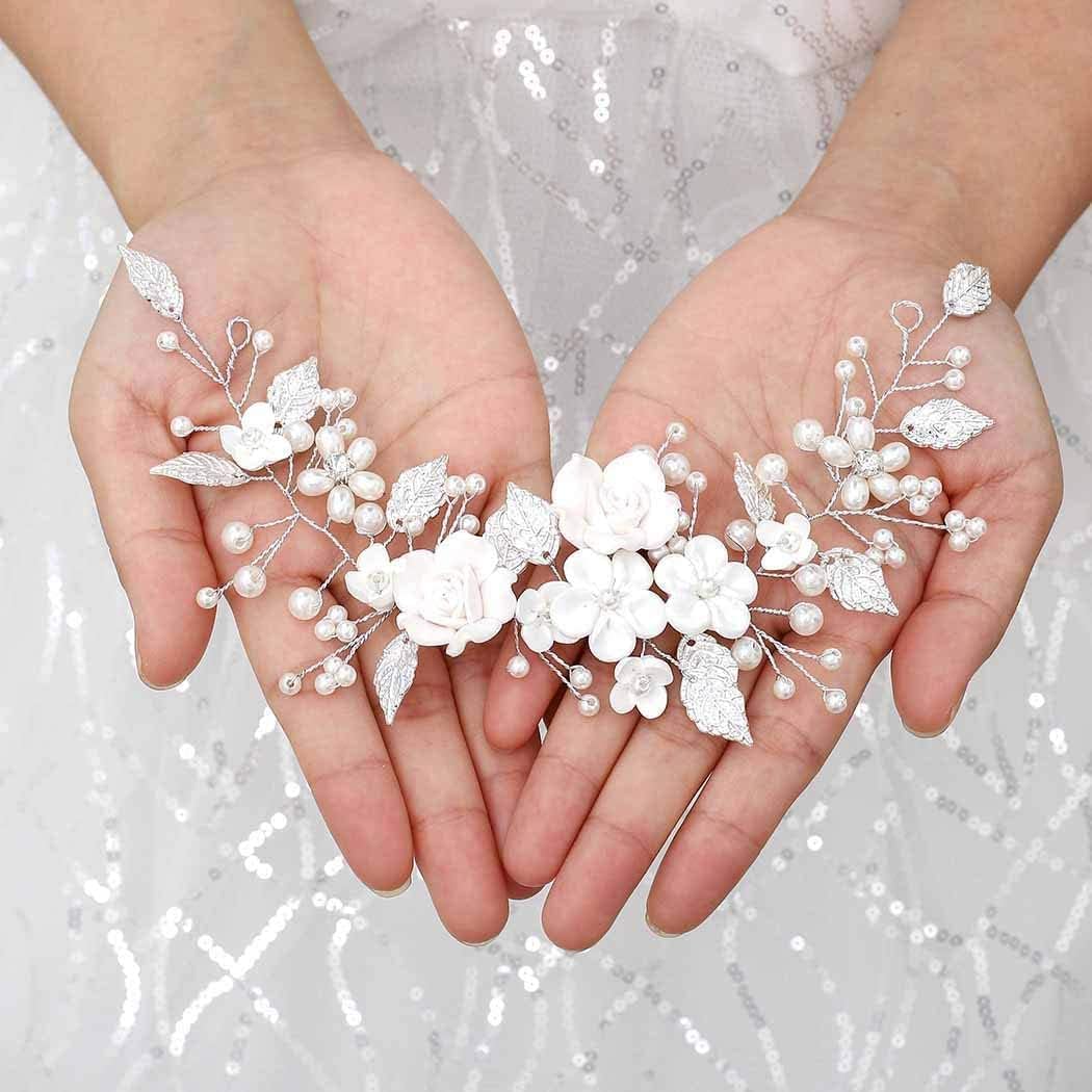 Sere-tête floral en perles : l'accessoire idéal pour la mariée et les filles d'honneur – Image 5