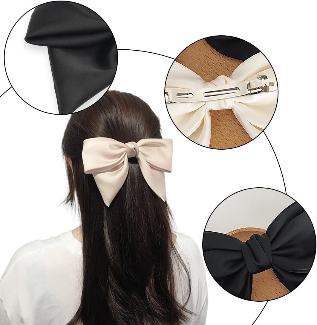 Pinces à cheveux avec nœud pour femme : élégance et praticité pour sublimer votre coiffure – Image 4