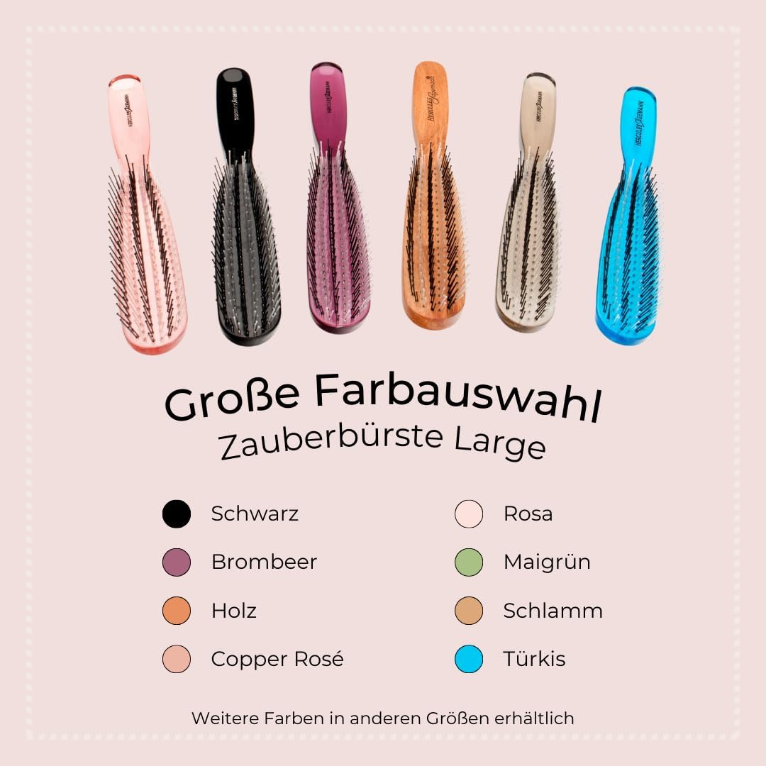 Brosse magique démêlante : l'alliée idéale pour hommes et femmes Découvrez la brosse à cheveux sans tirer, spécialement conçue pour un démêlage rapide et en douceur – Image 4
