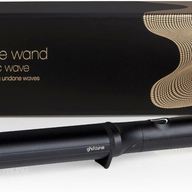 Boucleur ghd Classic Wave Wand : des boucles wavy naturelles en 5 à 8 secondes pour tous types de cheveux mi-longs à longs