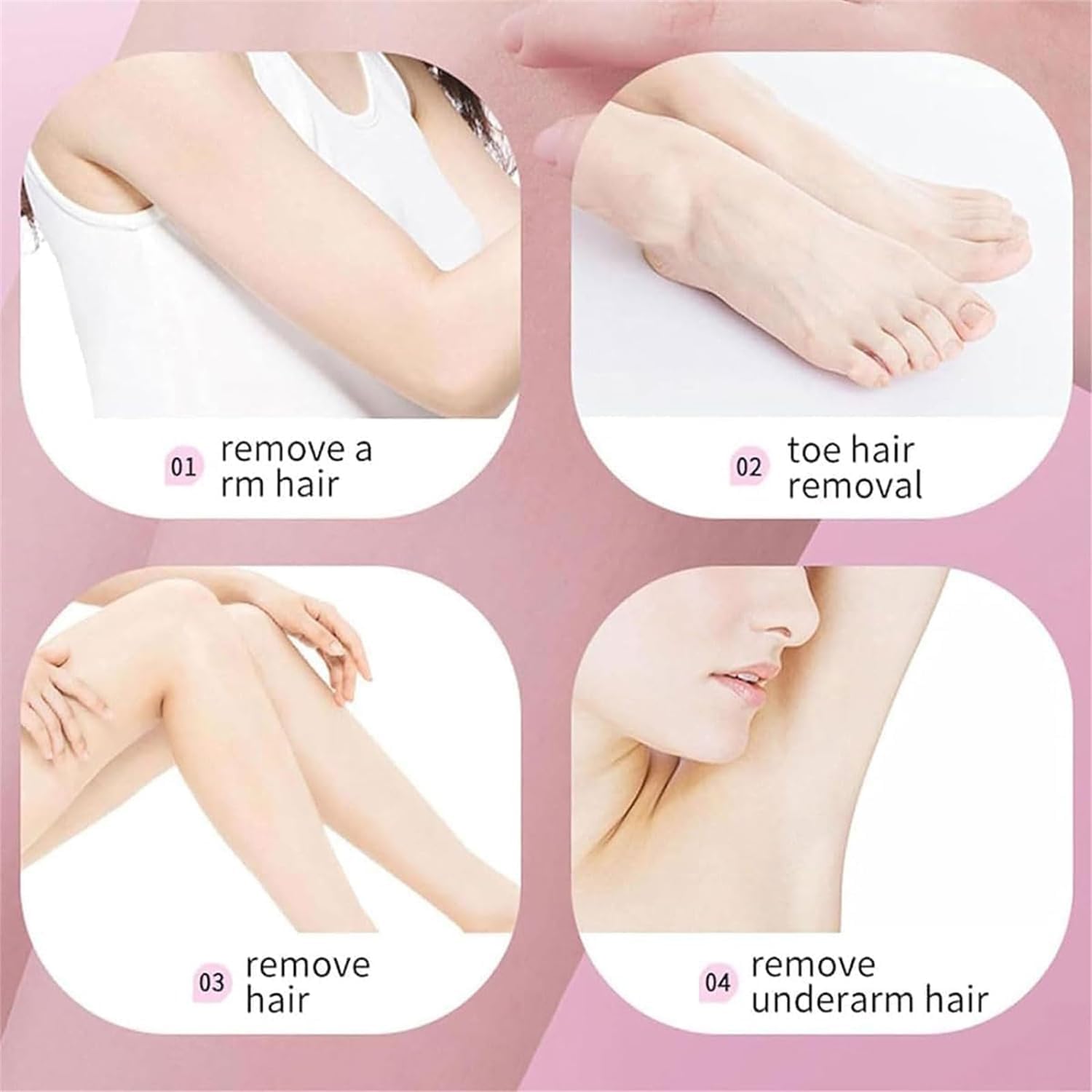Épilateur de visage 2 en 1 pour femme : une solution instantanée et indolore pour un épilateur polyvalent – Image 5