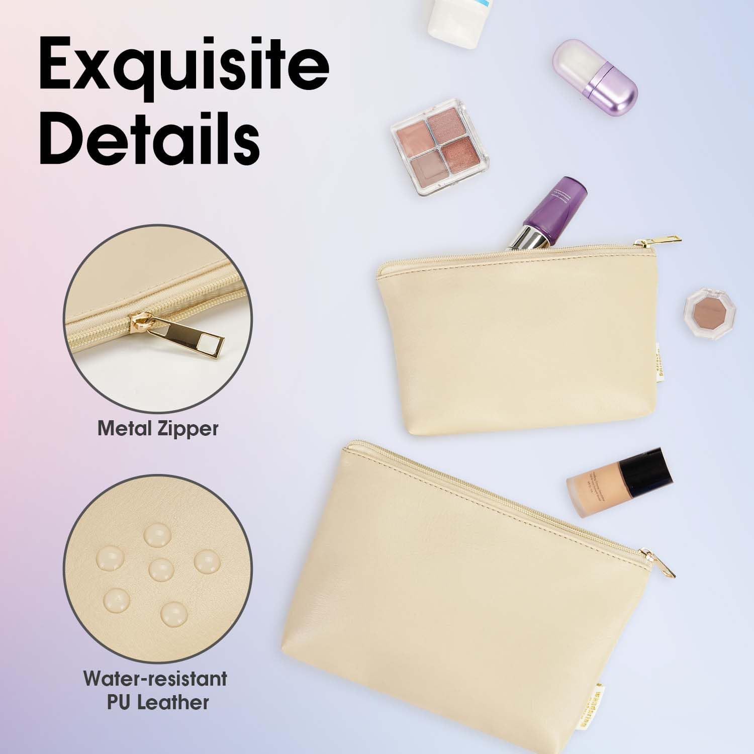 Petit pochette et trousse de maquillage : élégance et praticité pour les voyages en toute sérénité – Image 6