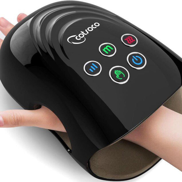 Masseur électrique pour les mains : soulagement instantané et chaleur apaisante à domicile Le cadeau idéal pour la famille et les amis qui recherchent détente et bien-être