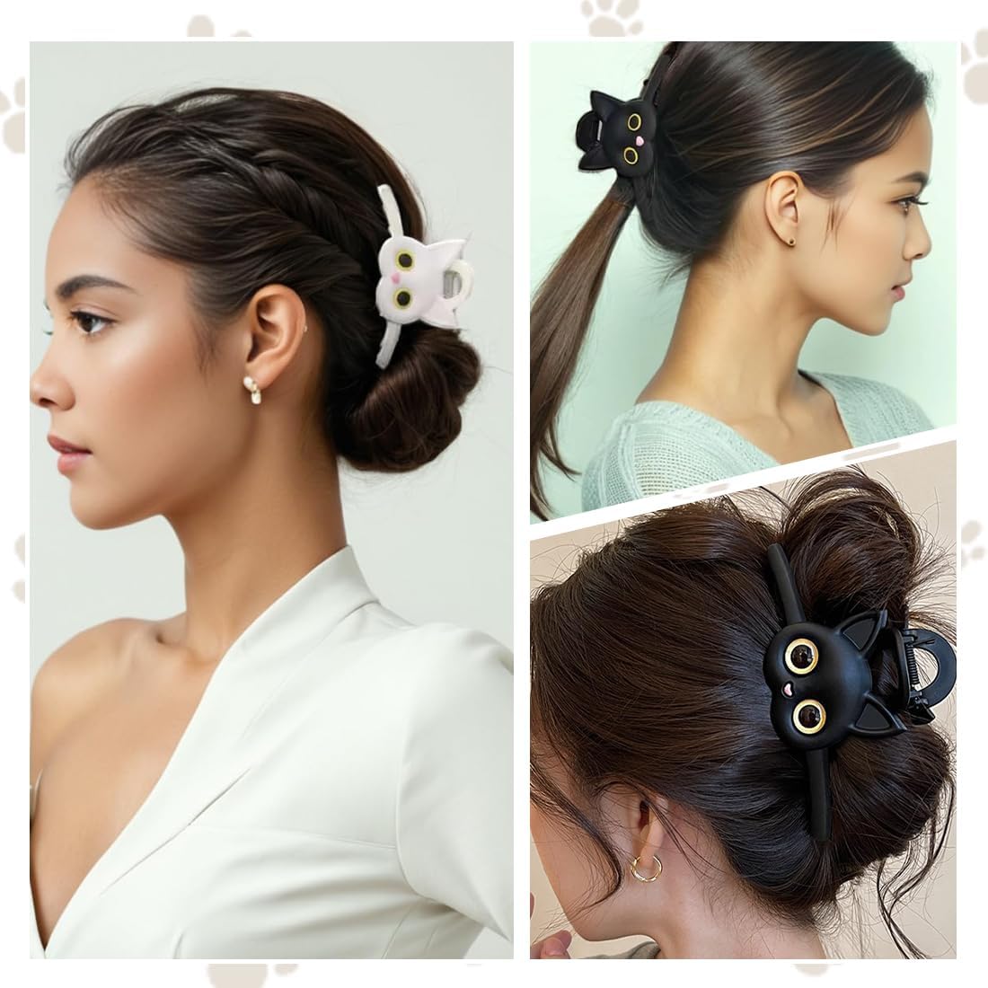 Pinces à cheveux plates : lot de 2 clips élégants pour femme avec tenue solide Idéales pour un maintien parfait et un style chic en toutes circonstances – Image 6