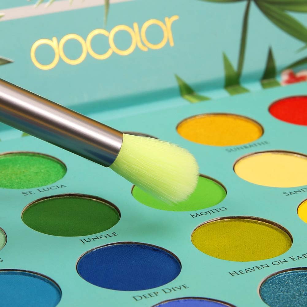 Pinceaux de maquillage yeux professionnels : le lot de 15 pinceaux néon pour un make-up éclatant et précis – Image 5