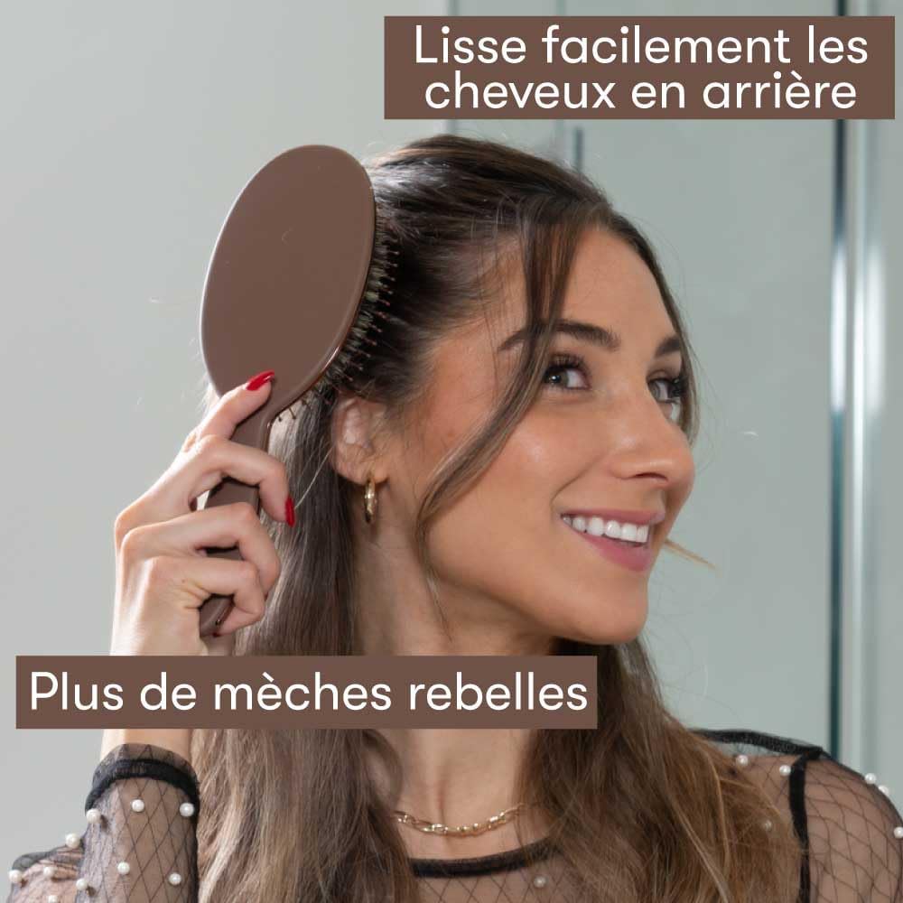 Brosse en poils de sanglier souple : l’alliée idéale pour les femmes aux cheveux fins – Image 3