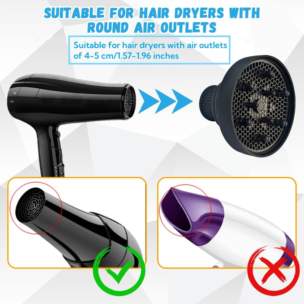 Diffuseur cheveux bouclés : l'accessoire idéal pour sublimer vos boucles en un instant – Image 5