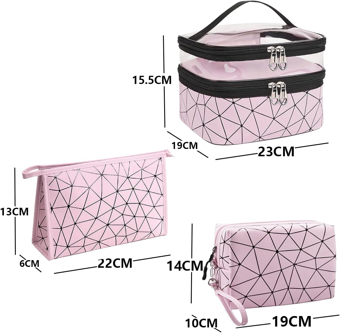 Trousse de maquillage femme : l'élégance et la praticité réunies pour vos voyages – Image 2