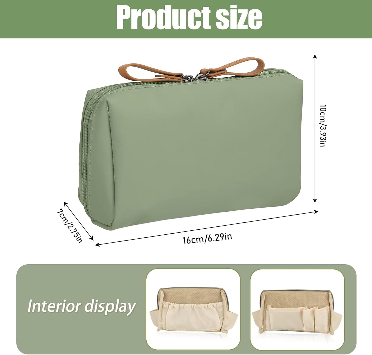 Petite trousse de maquillage de voyage : l'organisateur imperméable parfait pour les femmes en déplacement – Image 2