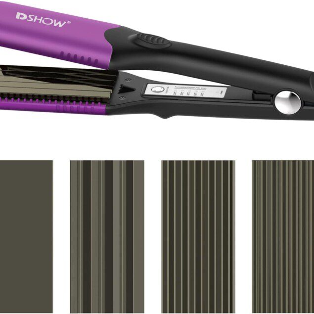 Fer à lisser et à friser 4 en 1 : l'outil polyvalent pour les femmes élégantes Transformez votre coiffure avec ce fer à lisser et fer à friser en céramique, idéal pour tous les styles