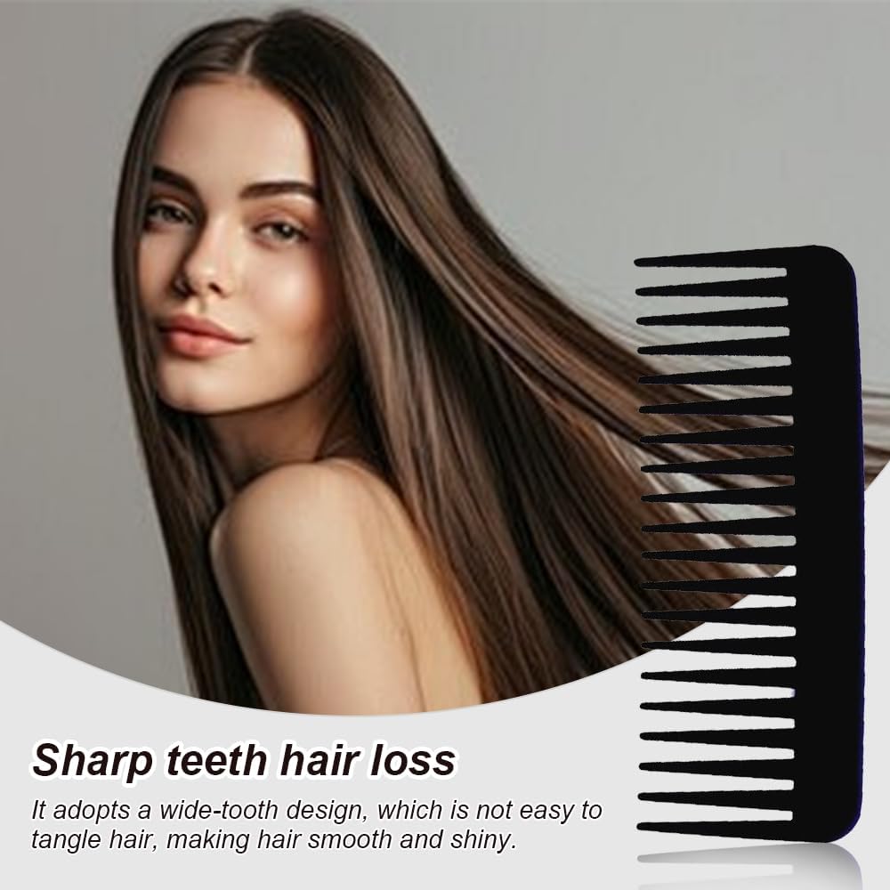 Peigne démêlant large à dents : l'outil parfait pour des cheveux bouclés et sans nœuds – Image 7