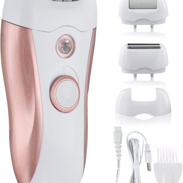 Épilateur électrique multifonction pour femmes : épilation précise et douce du visage, corps et zones sensibles