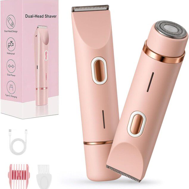 Klyne Rasoir Électrique Femme - Précision pour Épilation Sèche