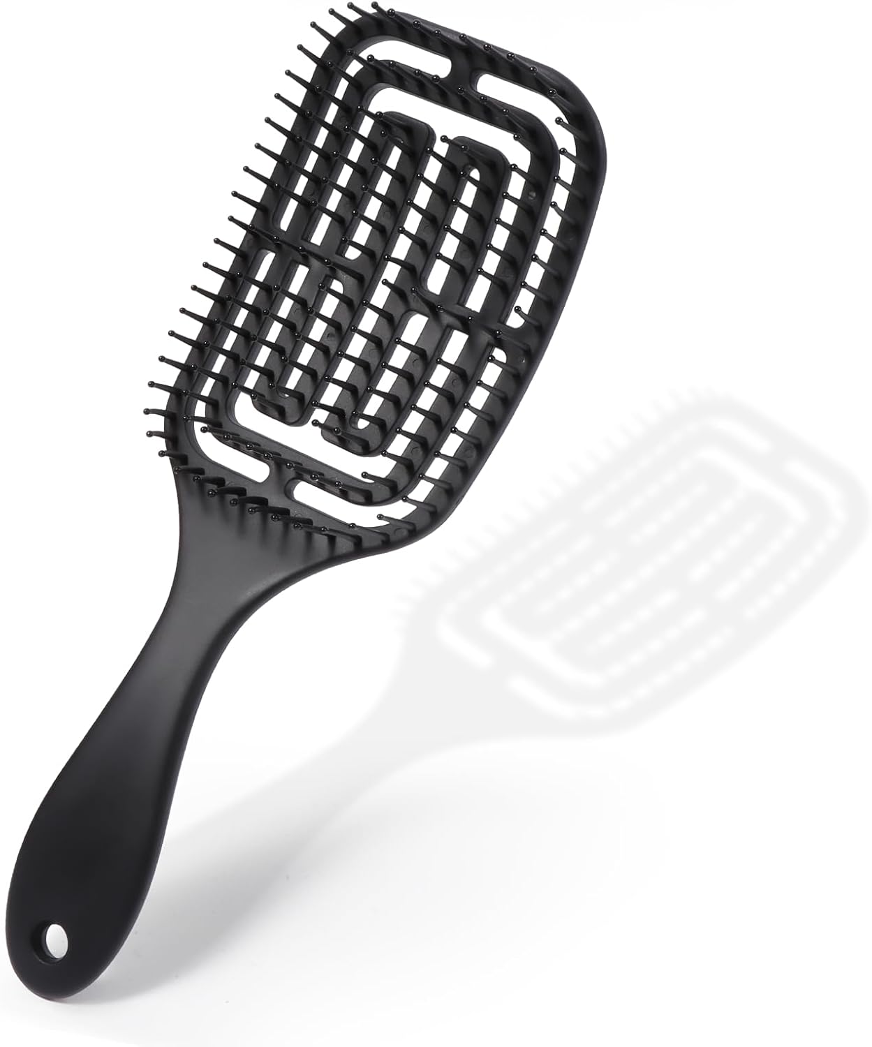 Brosse démêlante ergonomique pour cheveux secs ou mouillés : le soin idéal pour tous les types de cheveux