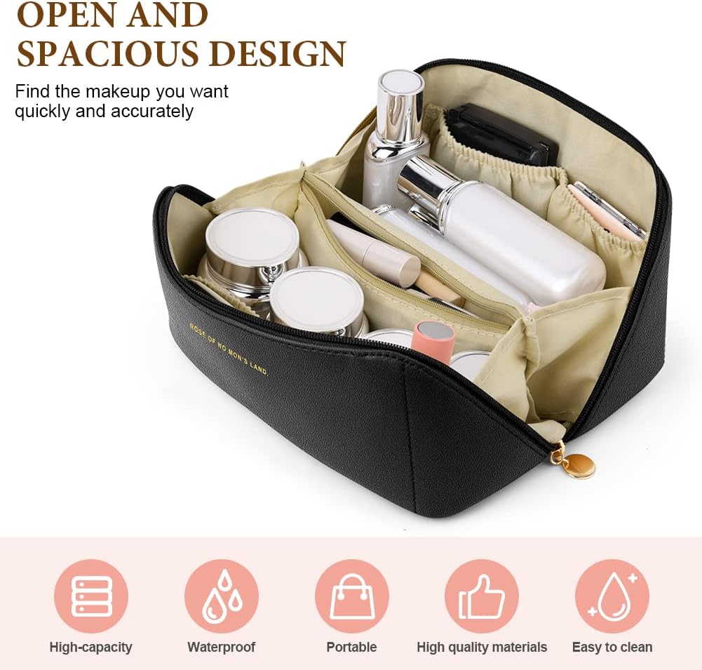 Trousse de Maquillage Voyage Étanche et Élégante – Image 6