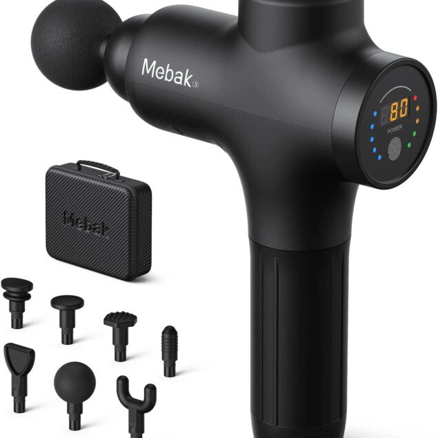 Pistolet de massage musculaire : soulagement profond et silencieux pour les sportifs