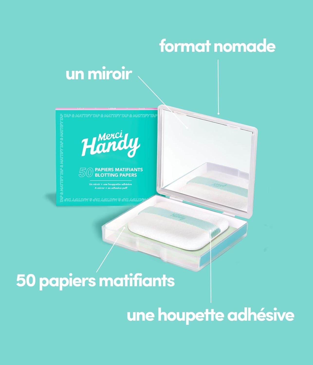 Papier Matifiant Visage : Éclat Vegan et Pratique – Image 3