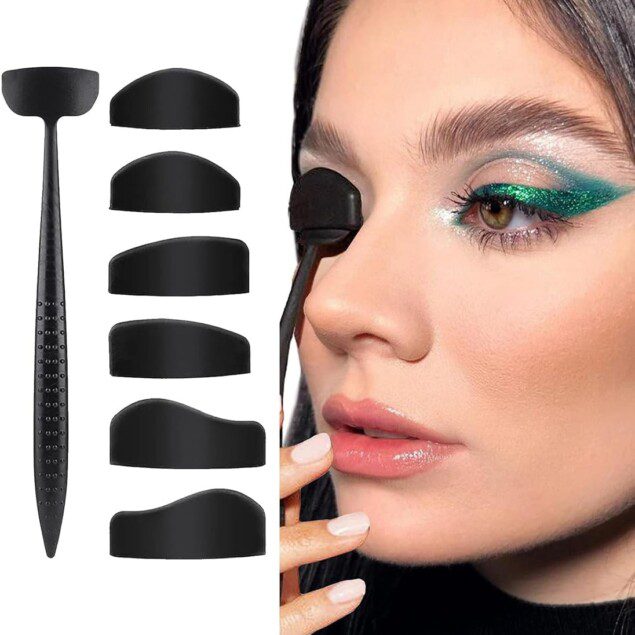 Kit de pli de fard à paupières 6 en 1 : l'outil incontournable pour un maquillage parfait   Découvrez notre ensemble de Kit de pli de fard à paupières en silicone, spécialement conçu pour les passionnées de maquillage. Grâce à cet applicateur innovant, créez des looks sophistiqués et professionnels en un clin d'œil, tout en profitant d'une application précise et facile. Transformez votre routine beauté avec cet indispensable pour un regard captivant !