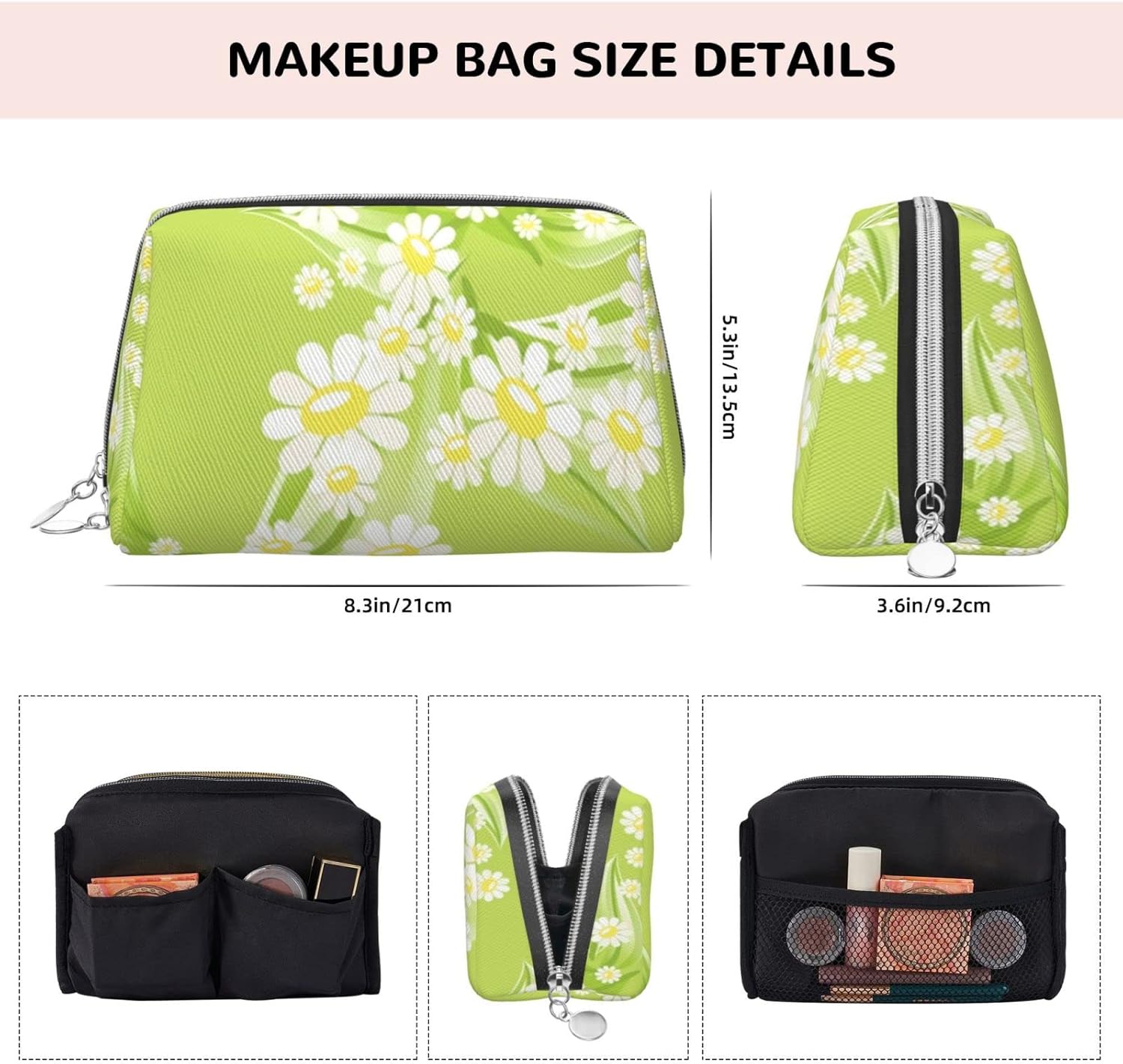 Trousse de maquillage à pois : élégance et praticité pour toutes les amatrices de beauté – Image 3