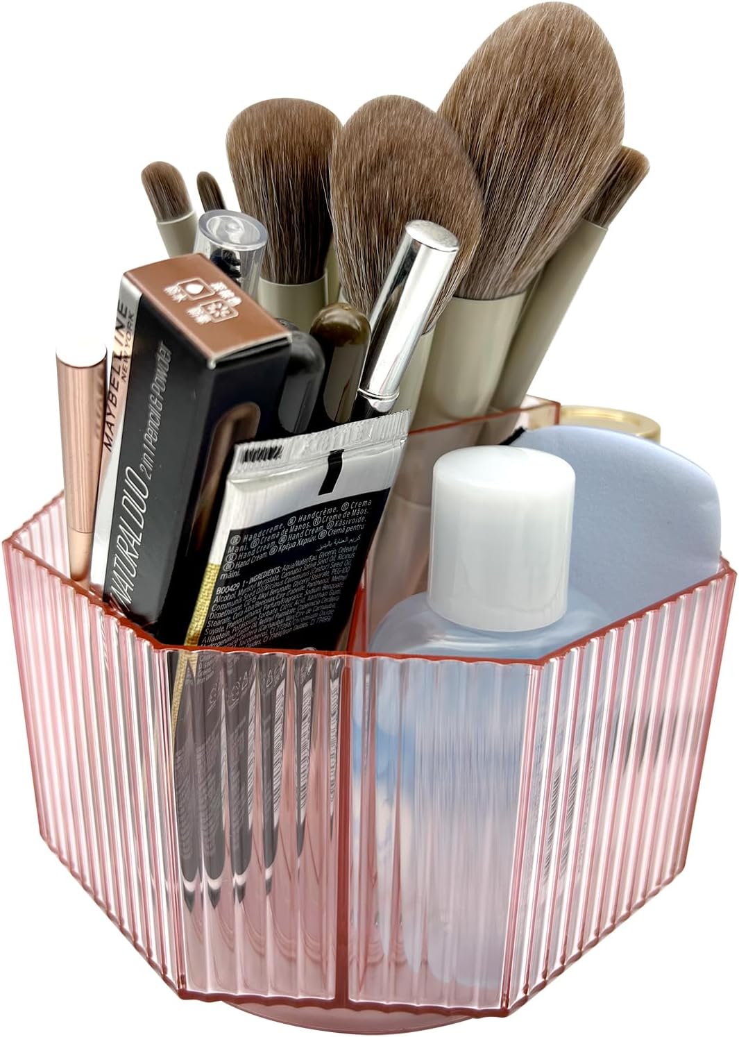 Organiseur de pinceaux de maquillage rotatif à 360° : idéal pour les passionnés de beauté et de soin – Image 3