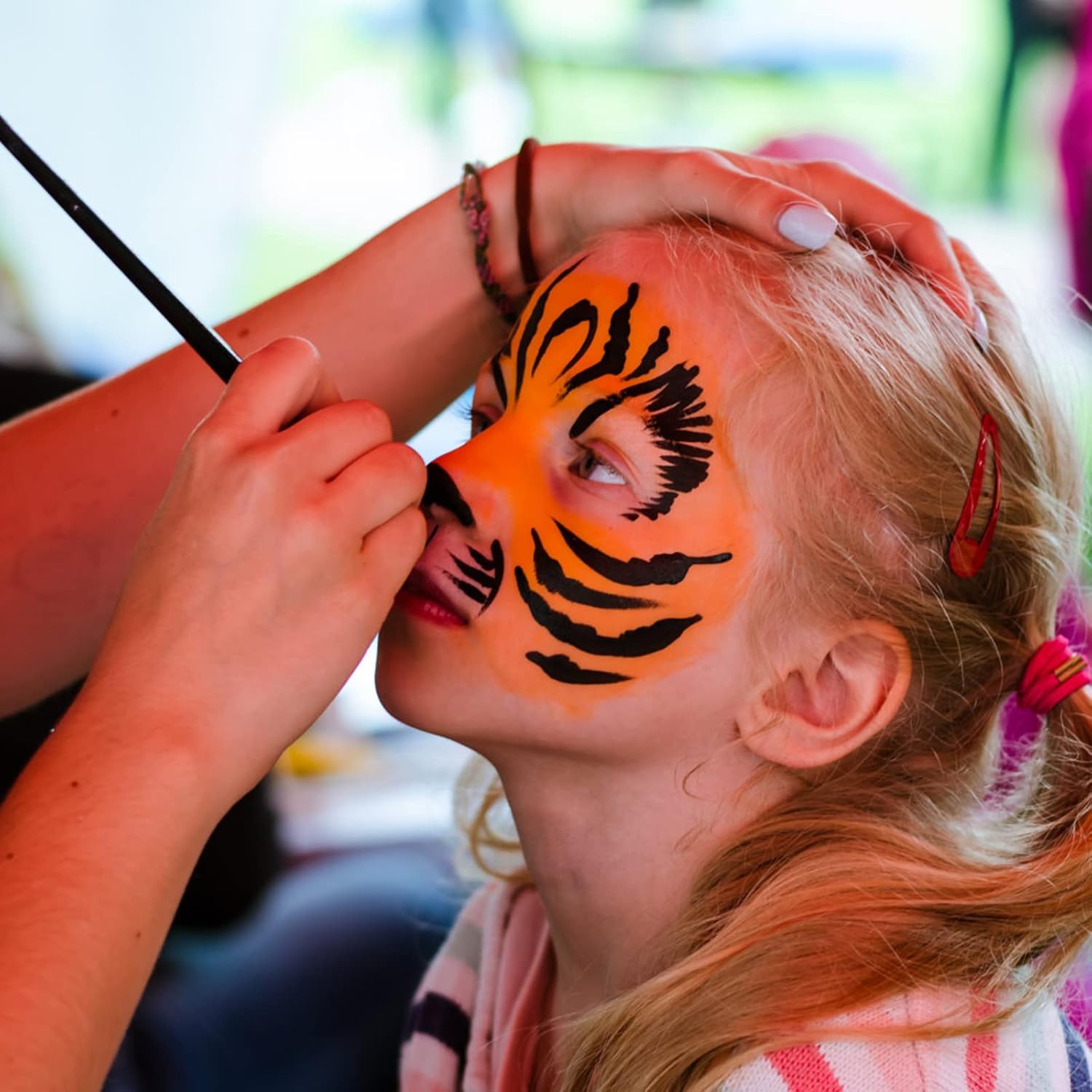 Peinture corporelle : 20 couleurs pour enfants et adultes, idéale pour le carnaval, Halloween et les soirées à thème – Image 8