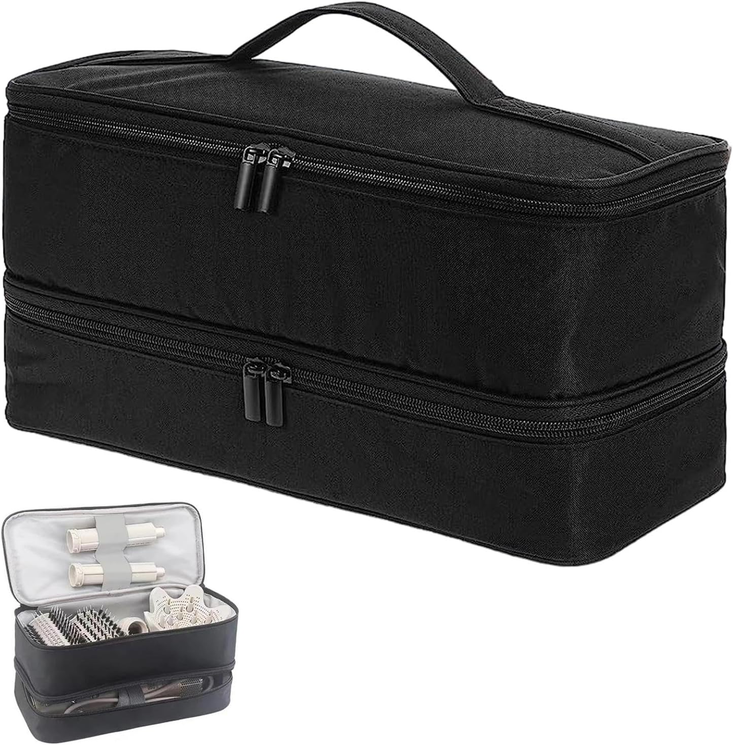 Sac de rangement moderne pour fer à lisser : l'organisateur idéal pour vos outils de coiffure