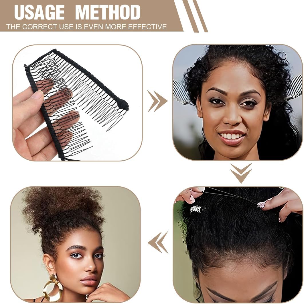 Pince banane 2 pièces pour cheveux épais : un accessoire élégant pour sublimer vos boucles naturelles – Image 5