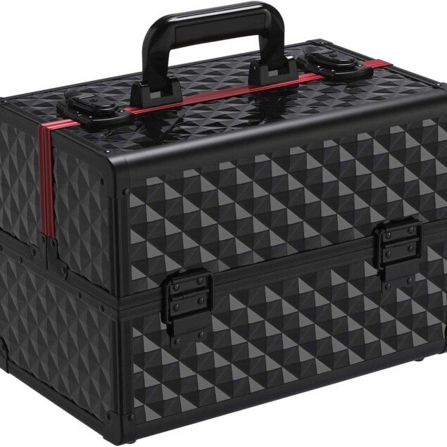 Malette à maquillage XL : le coffret idéal pour coiffeurs et maquilleurs en voyage