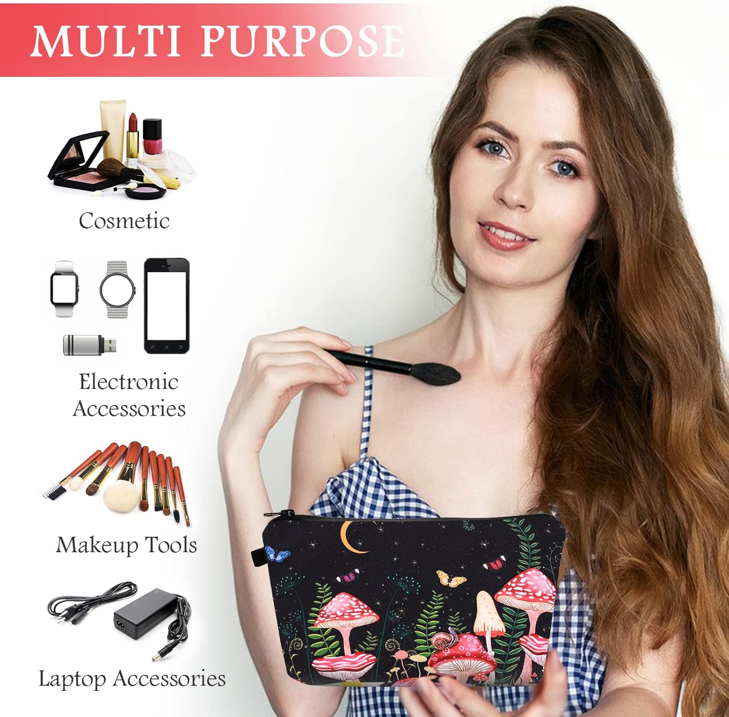 Trousse de maquillage résistante à l'eau : l'organisateur idéal pour les femmes en déplacement – Image 6