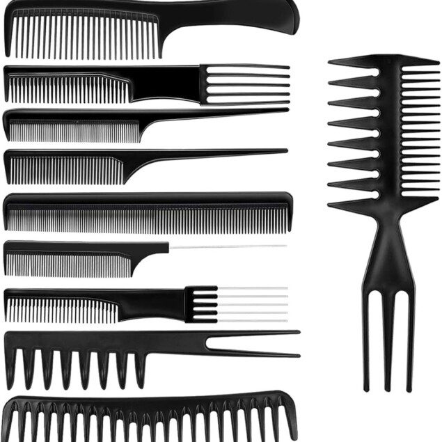 Peignes de coiffage : 10 accessoires professionnels pour coiffeurs et barbiers en salon