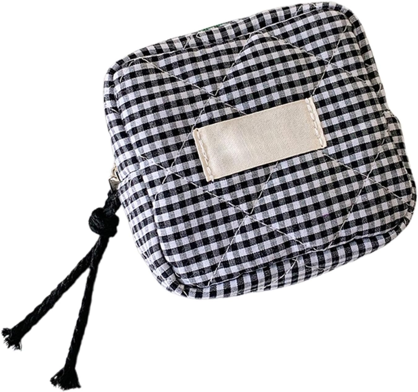 Petite trousse de maquillage : un sac cosmétique noir pratique pour les voyages et le quotidien – Image 6