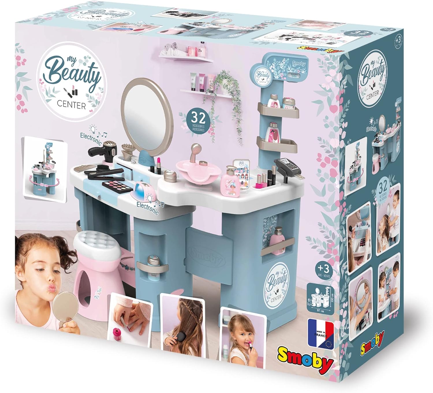 My Beauty Center : institut de beauté pour enfants à partir de 3 ans, coiffure, onglerie et maquillage avec sons et lumières – Image 15